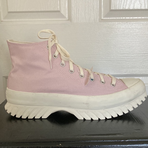 Converse Chuck Taylor CTAS Lugged 2.0 High Top Platform Sneaker Violet NEW W 14 - Picture 10 of 14